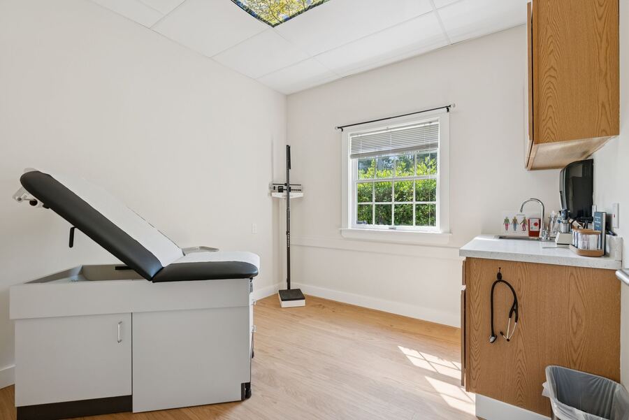 Medical exam room at Smart Wellness Center